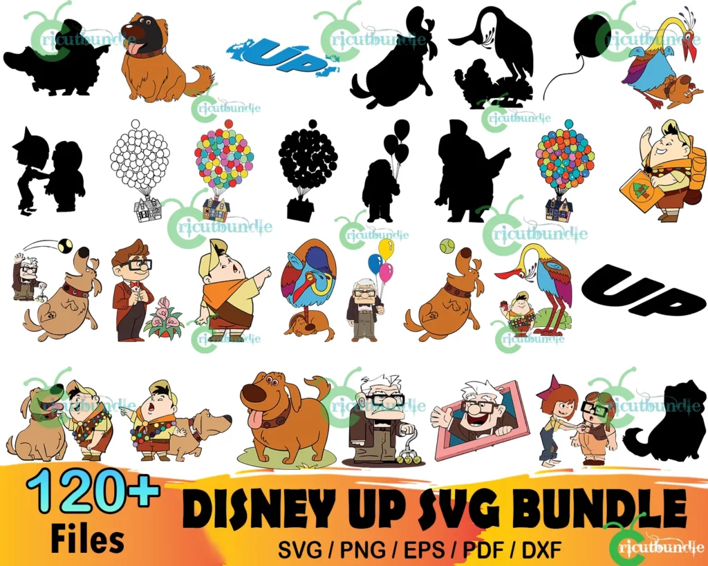 Disney Up Bundle Svg Free Svg Files For Cricut