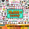 70000+ Disney Svg Bundle, Tinkerbell Svg, Star Wars Svg