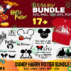 17  Disney Harry Potter Bundle Svg, Disney Svg, Harry Potter Mickey