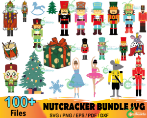 100  Nutcracker Bundle Svg, Christmas Svg, Disney Svg, Nutcracker Svg