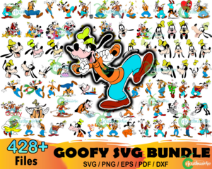 428  Disney Goofy Svg, Disney Svg, Cartoon Svg