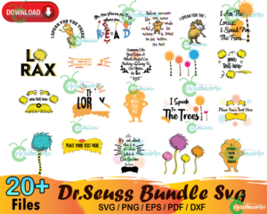20+ Dr Seuss Bundle Svg, Dr Seuss Svg, Cat In The Hat Svg