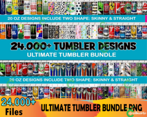 24.000+ Huge Tumbler Bundle Png, Sublimation Design, Png