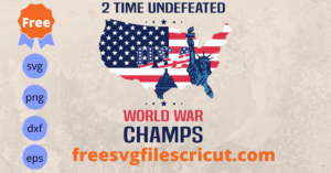 USA Flag Svg, World war Champs Svg
