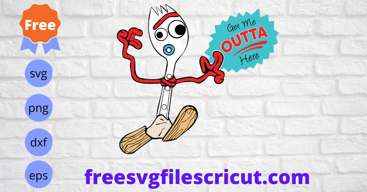 Forky Svg, Toy Story Forky svg, eps, dxf, png cutfiles, I'm trash svg –  Main St Magic Shop