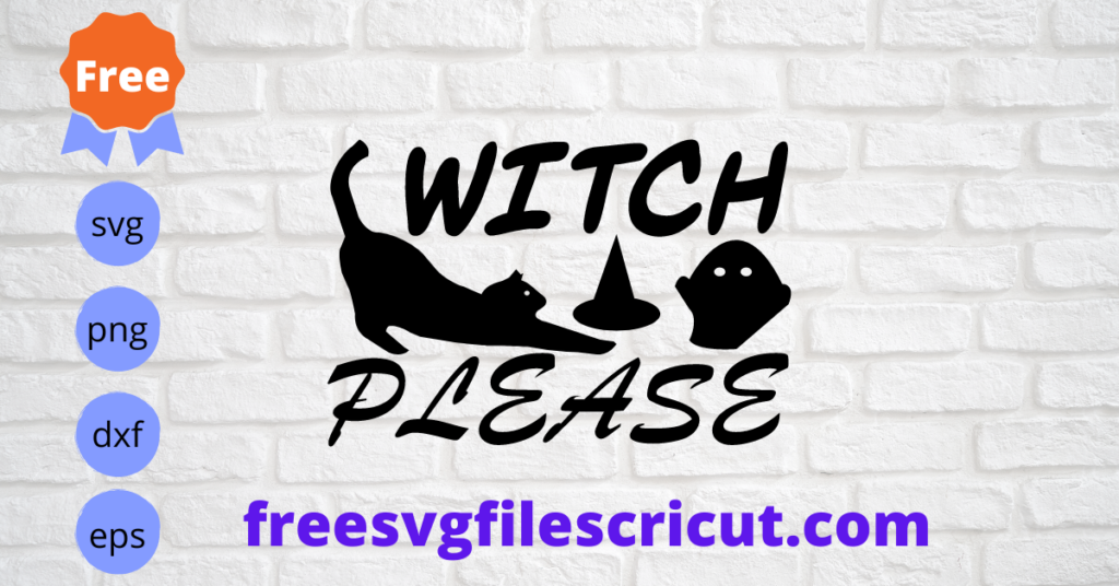 Free Witch Svg, Halloween Svg, Black Cats Svg