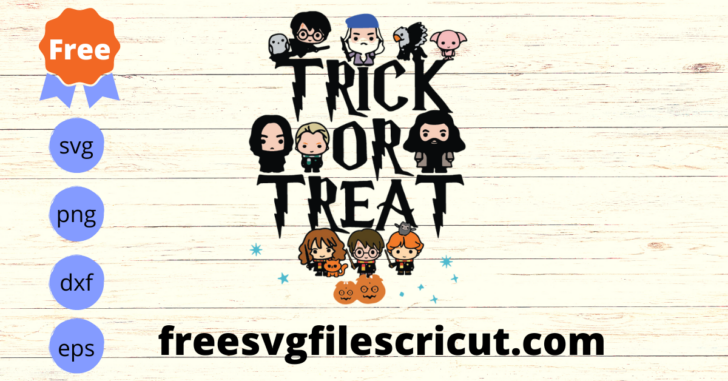 Free Harry Potter Svg, Trick Or Treat Svg, Halloween Svg - free svg