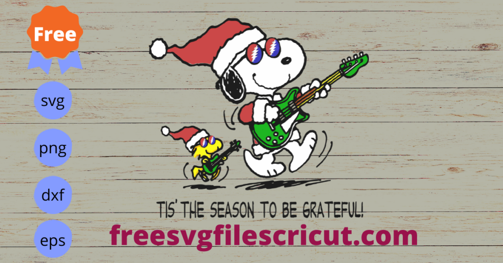 Free Christmas Snoopy Preview