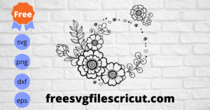 Flower Starbucks Wrap Svg