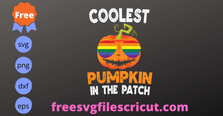 Free Coolest Pumpkin In The Patch Svg, Free Glasses Rainbow Svg, Free