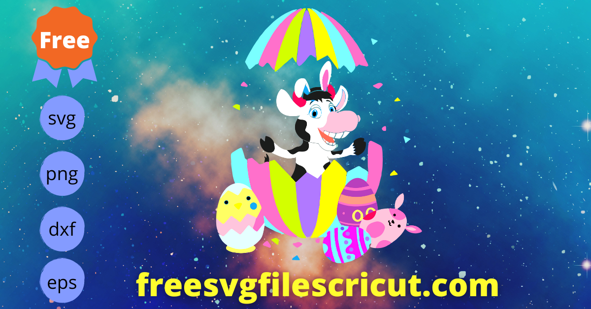 Free Easter Cow Svg, Free Happy Easter Svg, Free Bunny Svg - Free Svg 