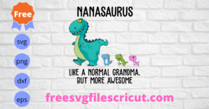 Nanasaurus Svg