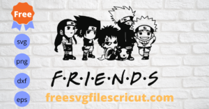 Free Naruto Friends Svg Preview