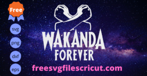 Wakanda Forever Hands Svg