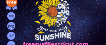 Free You Are My Sunshine Svg