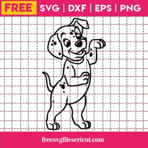 101 Dalmatians Free Svg, Disney Svg, Puppy Svg, Instant Download, Dog Svg