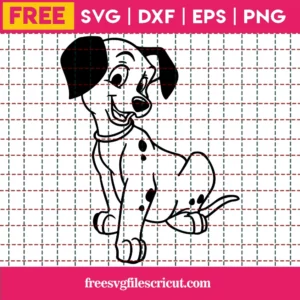 101 Dalmatians Svg Free, Disney Svg, Free Disney Character Svg Files, Instant Download