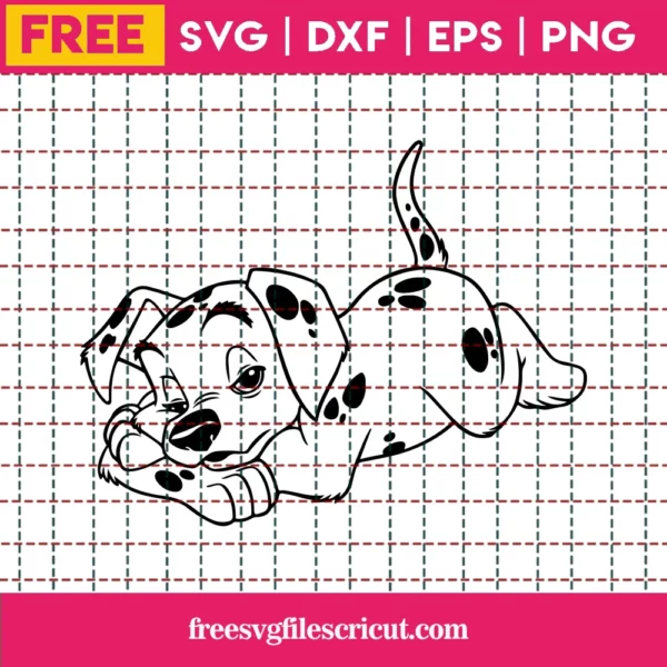 101 Dalmatians Svg Free, Disney Svg, Puppy Svg, Instant Download, Dog Svg