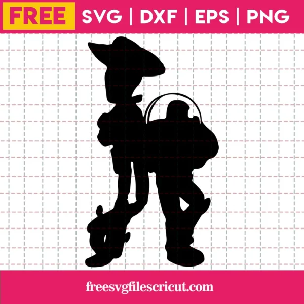 Buzz Woody Svg Free, Toy Story Svg, Free Svg Files Disney, Instant Download