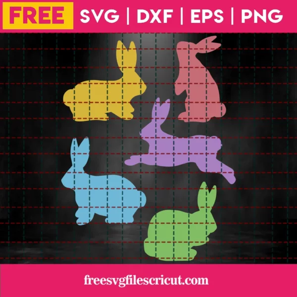 Free Bunny Silhouettes Svg