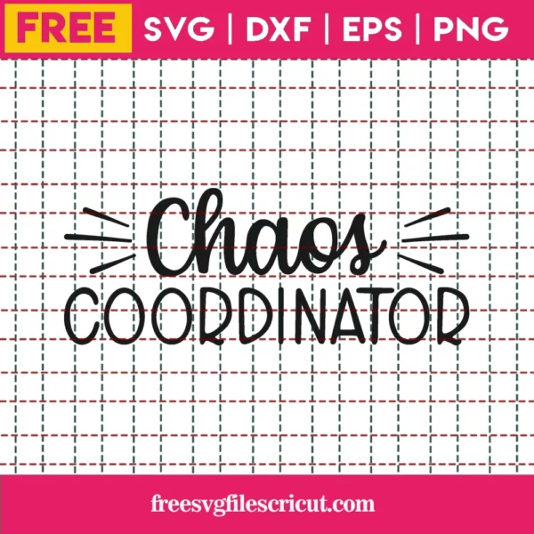 Free Chaos Coordinator Svg