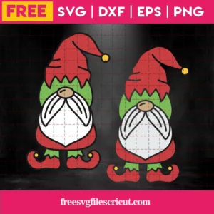 Free Elf Gnome Svg Invert