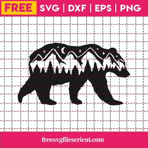 Free Forest Bear Svg