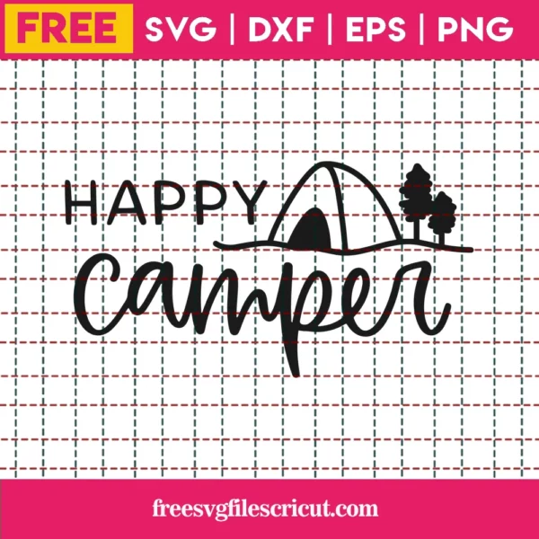 Free Happy Camper Svg