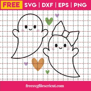 Free Little Ghosts Svg
