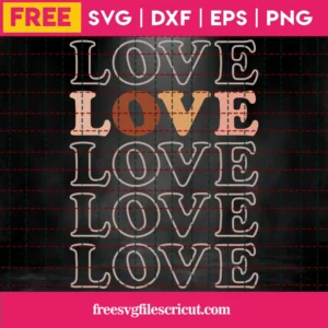 Free Love Svg