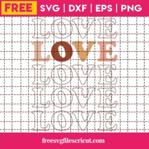 Free Love Svg Invert