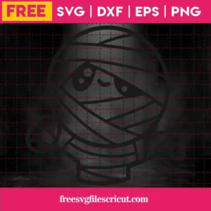 Free Mummy Svg Invert