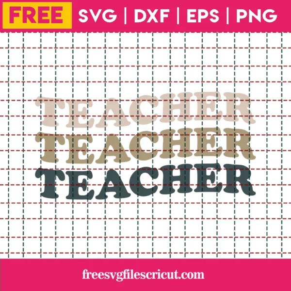 Free Teacher Svg