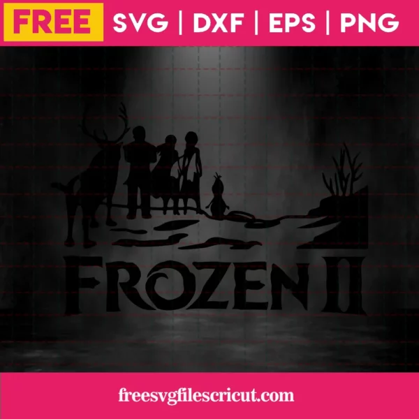 Frozen 2019 Svg Free, Anna Svg, Elsa Svg, Free Vector Files, Shirt Design Invert