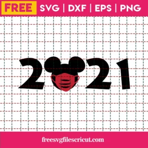Mickey Face Mask Svg Free, Disney Svg, 2021 Svg, Instant Download, Silhouette Cameo