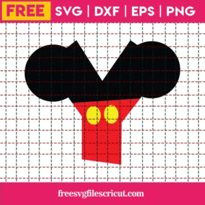 Micky Font Svg Free, Y Svg, Disney Font Svg, Instant Download, Silhouette Cameo