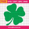 Shamrock Svg Free, St Patricks Day Svg, Clover Svg, Instant Download, Free Vector Files