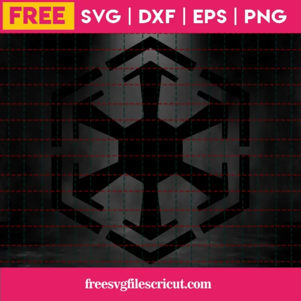 Sith Empire Svg Free, Star Wars Svg, Symbol Svg, Instant Download, Free Vector Files Invert