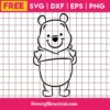 Winnie Pooh Svg Free, Cartoon Svg, Best Disney Svg Files, Instant Download