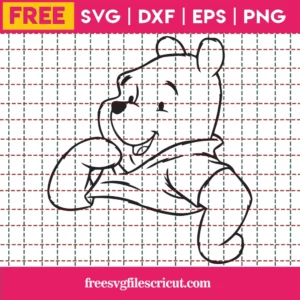 Winnie Pooh Svg Free, Disney Svg, Winnie The Pooh Svg, Instant Download