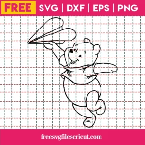 Winnie The Pooh Svg Free, Disney Svg, Bear Winnie Svg, Instant Download