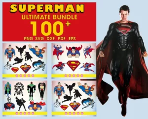 100 Superhero Svg Bundle, Superman Svg 0
