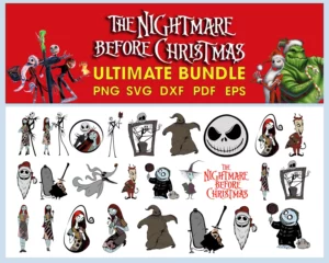 1000+ The Nightmare Before Christmas Svg Bundle 0