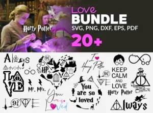20+ Harry Potter Bundle Svg, Harry Potter Love Svg 0