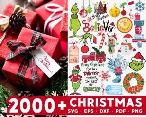 2000+ Mega Christmas Bundle Svg, Christmas Svg 0