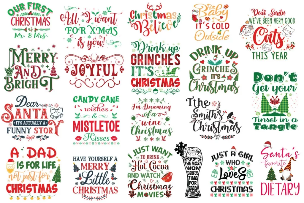 222 Christmas Quote Svg Bundle - free svg files for cricut