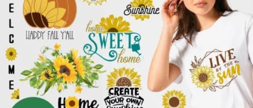 300+ Sunflower Bundle Svg, Sunflower Svg 0