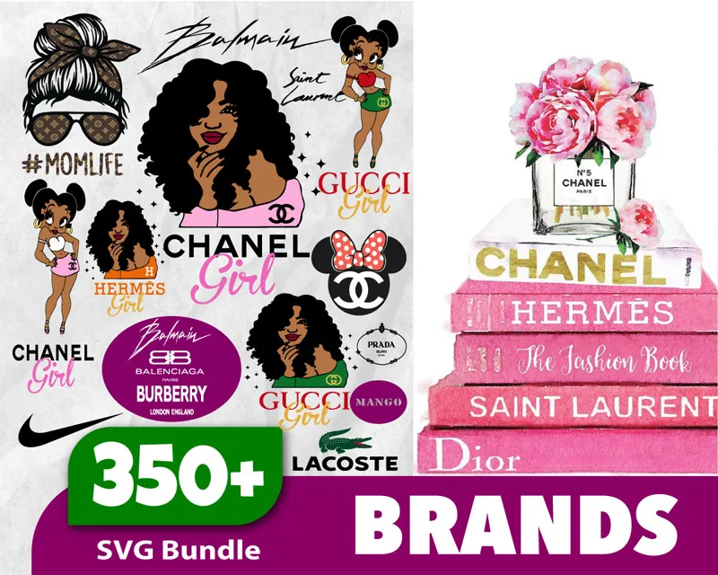 350+ Fashion Brand Bundle Svg - free svg files for cricut