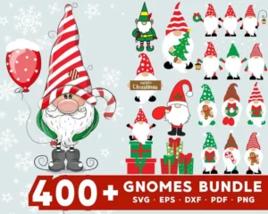 400+ Gnomes Bundle Svg, Christmas Svg, Gnome Svg 0