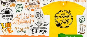 500+ Fall Shirt Svg Bundle, Fall Bundle Svg, Thanksgiving Svg 0